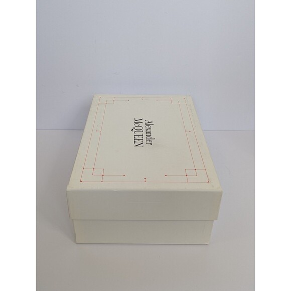 Alexander McQueen Womens Sz 8.5 EU 38.5 Pink Glitter Oversize Sneakers - Picture 13 of 14